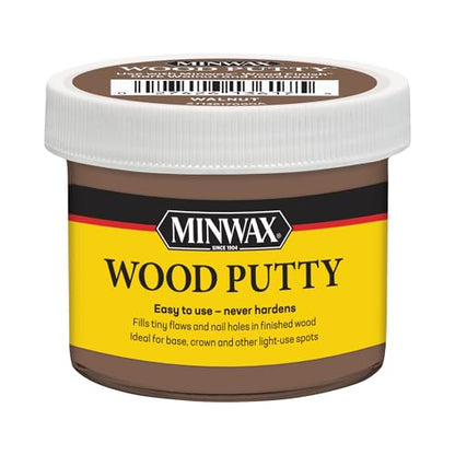Minwax Wood Putty, Walnut, 3.75 oz. - color: Walnut, size: 3. 75 oz.