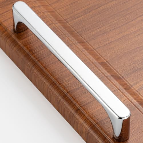 5 Inch Polished Chrome Cabinet Pulls Kitchen Handles 10 Pack 3126 - color: Polished Chrome, size: 5 In Hole Distance
