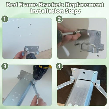 116791 Mounting Plate Bed Frame Mounting Plates/Brackets - color: 2