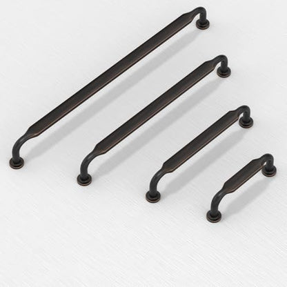 10 Pack Oil Rubbed Bronze Cabinet Pulls 3 Inch(76mm) Kitchen Cabinet Handles Cabinet Hardware for Drawer Pulls - color: Oil Rubbed Bronze, size: 3" Hole Center