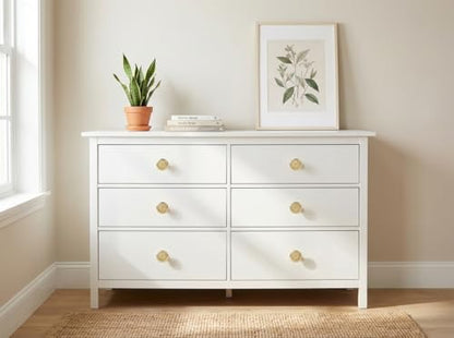 12 Pack Gold Dresser Drawer Knobs