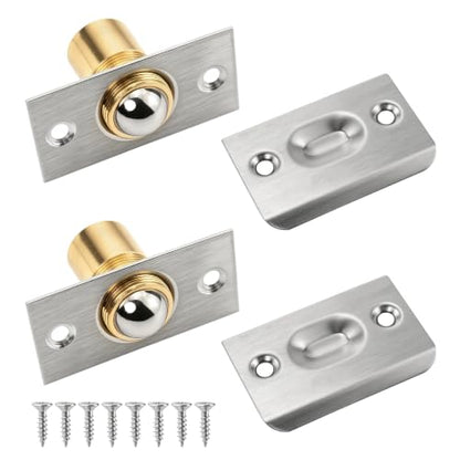 BlingKingdom Adjustable Closet Door Ball Catches Replacement Door Latch