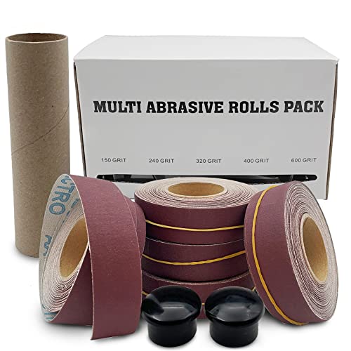 Emery Cloth Roll, 5 Grits, 8M - size: 5rolls 8m
