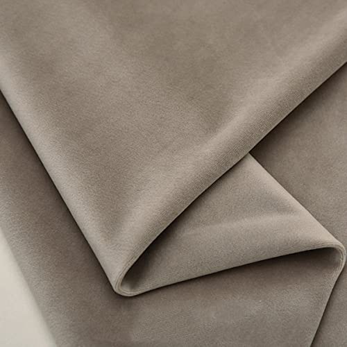 TinaKim Velvet Fabric, for Upholstery Sofa Chair Cover Material, DIY Repair (Camel, 2 Yards) - color: Camel, size: 2 yard pre cut