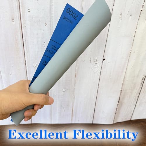 14PCS Wet Dry Sandpaper 3000 to 20000 Grit 9x11 Inch Sanding Sheets - size: 9 x 11 Inch (3000-20000)