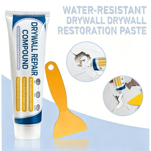 Wall Repair Paste, 2 Pack Wall Mending Agent for Holes & Cracks - Wall Repair Paste for Nail Holes for Nail Holes, Dents & Small Damage
