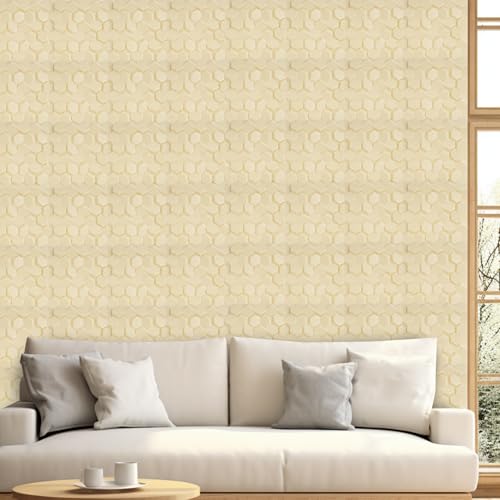 3D Wall Panels Honeycomb Textured Wall Decor for Living Room TV Background
