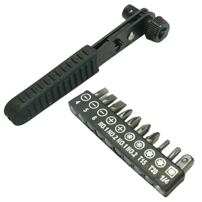 1/4Inch 90 Degree Right Angled Screwdriver For Men Husband Women 90 Degree Angled Screwdriver Ratcheting Gadget