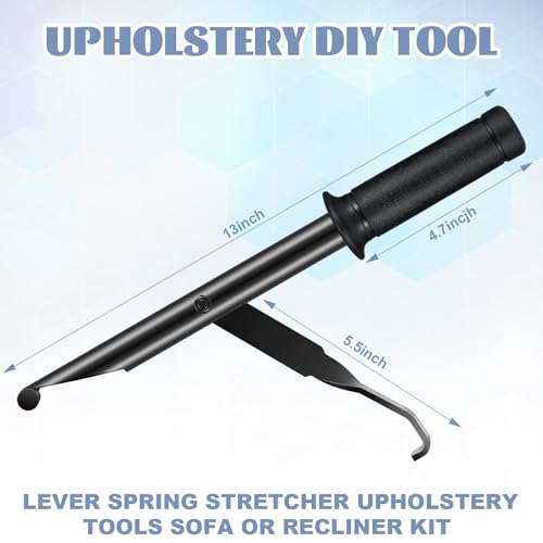 Upholstery DIY Tool Lever Spring Stretcher Couch Springs Repair Kit Upholstery Tools and Supplies Puller Carpet Stretcher Sofa or Recliner