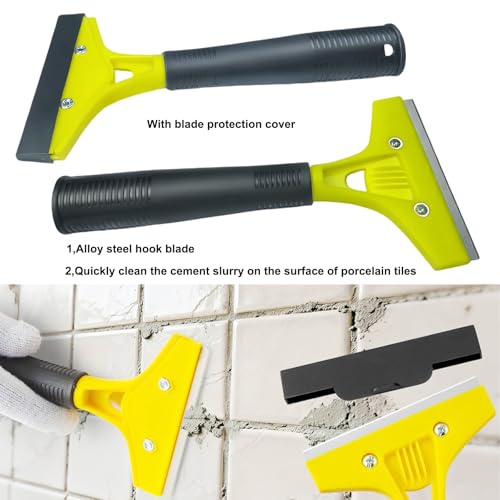 8pcs Grout Removal Tool Kit with 4pcs Silicone Caulking Kit