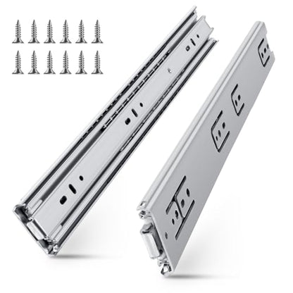 SLIDEWAY 200Lb Heavy Duty Drawer Slides 10" Full Extension Sliding Rails - color: 51mm Standard, size: 10 Inch