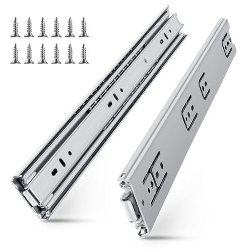 SLIDEWAY 200Lb Heavy Duty Drawer Slides 10" Full Extension Sliding Rails - color: 51mm Standard, size: 10 Inch