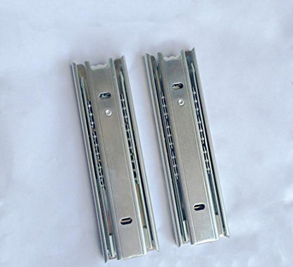 6 inch Length Full Extension Drawer Slides Telescopic Ball Bearing Slide Rail for Furniture 1 Pair (Pack of 2) - size: 6 Inch (Pack of 2)