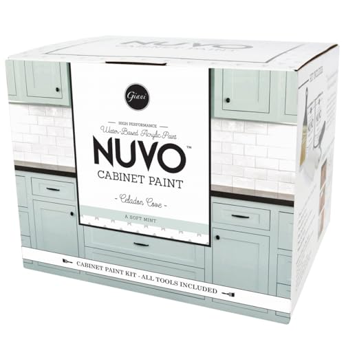 Giani Nuvo All-In-One Cabinet Paint Kit (Celadon Cove) - color: Celadon Cove, style: Full Sized Kit
