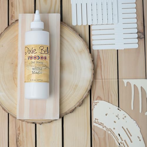 Dixie Belle Voodoo Gel Stain - White Magic (8oz) - color: White Magic