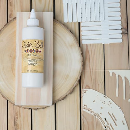 Dixie Belle Voodoo Gel Stain - White Magic (8oz) - color: White Magic