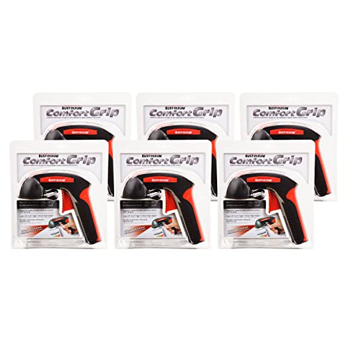 Rust-Oleum 241526-6PK Spray Paint Comfort Grip, 6 Pack - size: 1 Count (Pack of 6)