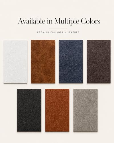 12'' x 24'' Genuine Full Grain Cowhide Leather Sheet — Soft Leather for Upholstery Repair, Handbags, Wallets, Sewing, Crafts, & DIY Projects — 1.1-1.3mm (3oz) Pre-Cut (Navy, 1 Piece) - color: Navy, size: 1 Piece