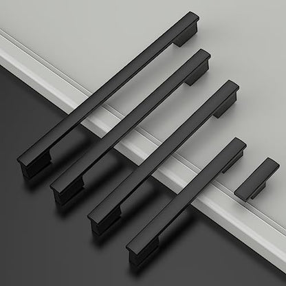 Matte Black Cabinet Knobs Round Drawer Pulls 12 Pack - color: Matte Black, size: 2 Inch Diameter