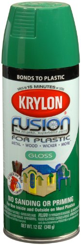 Krylon 2327 Fusion Spray Paint, Spring Grass - color: Spring Grass