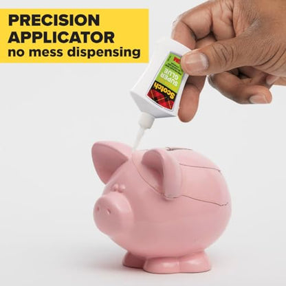 Scotch Super Glue Gel in Precision Applicator, .14 Ounces - size: 1 Count (Pack of 1)