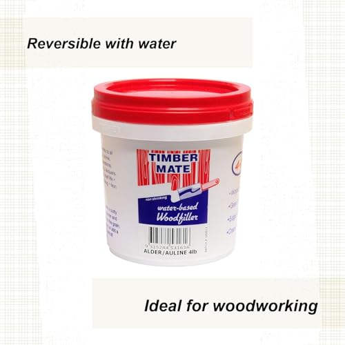 Timbermate Wood Filler Water Based, 4 Pounds, Alder