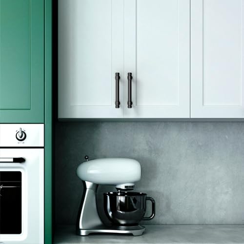 Asidrama 10 Pack 3 Inch Matte Black Kitchen Cabinet Handles - color: Matte Black, size: 3" Hole Center(76mm)