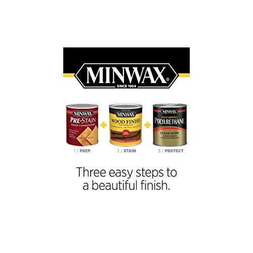 Minwax Fast Drying Polyurethane Spray, Protective Wood Finish, Clear Semi-Gloss, 11.5 oz. Aerosol Can (Pack of 2)