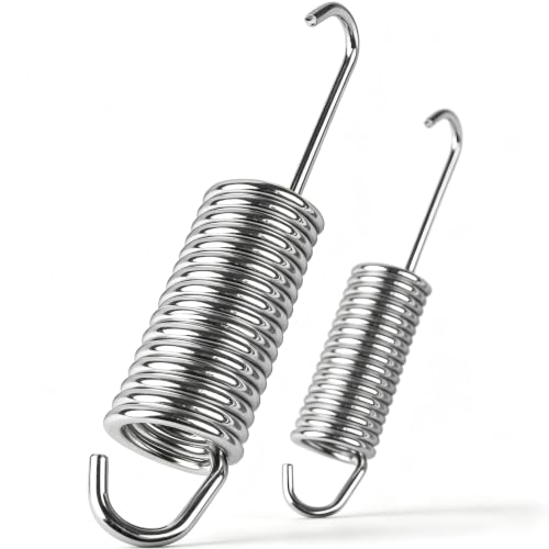 2 Pack 4-1/2 Inches Recliner Springs, Stainless Steel Tension Springs - size: 4-1/2 Inch