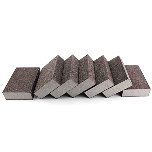 12Pcs 80 Grit Coarse Sanding Block - size: 80 Grit(Coarse)