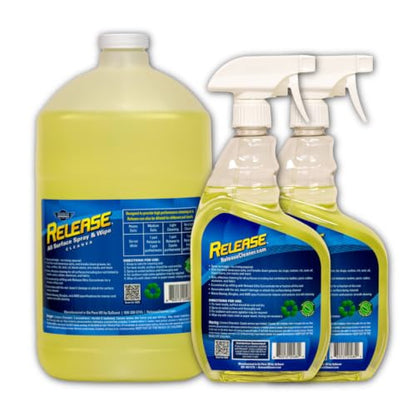 Release Ready-to-Use Kit | All Surface Cleaner | Associative Technology | Non-Corrosive | Fragrance-Free | Tough on Grime | One Professional Cleaner That Does It All - size: 64 Fl Oz (Pack of 3)