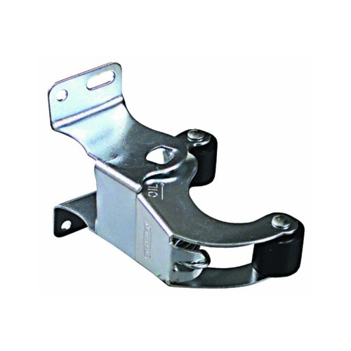 National Hardware Screen Door Catch, Steel with Rubber Rollers, Zinc Plated