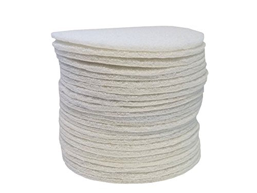 STARCKE Premium 6 Inch Non Woven Surface Conditioning Discs - for Dry Sanding Countertops, Auto Body Repair, Marine, Paint, Plastics, Metal and Fiberglass (White, 25 Pack) - color: Polishing, size: 25 Pack