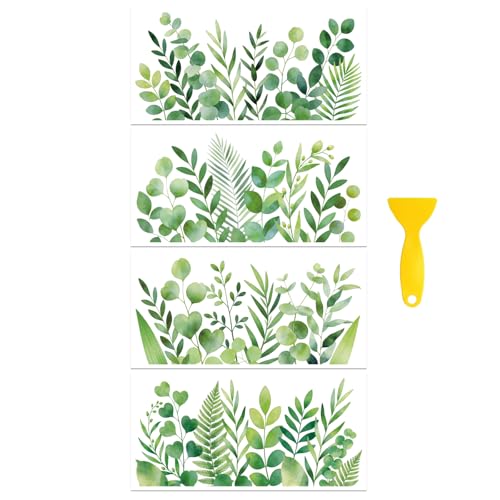 Peacoblue Leaves Piles Rub On Transfers for Furniture Craft 6"x12" - style: Leaves Piles