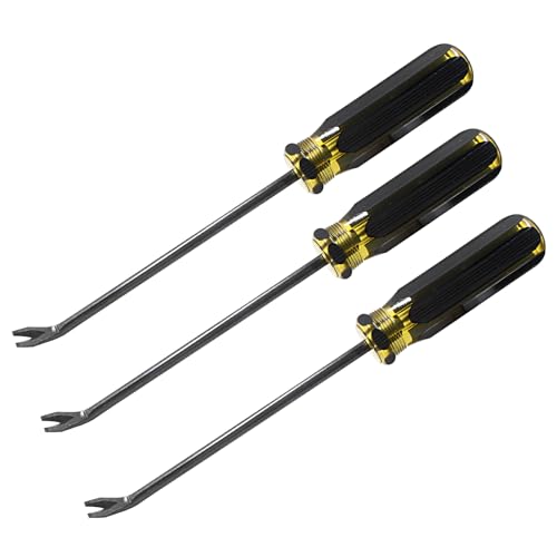 3Pcs 4mm Tack Lifter, Black - color: Black