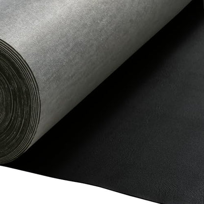Vinyl Upholstery Fabric Black 54" Wide By 5 Yards Auto Home Commercial - color: Black, size: 5 Yards