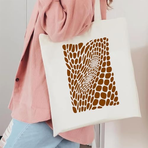 FINGERINSPIRE Snake Skin Texture Stencil with 1Pc Brush 8.3x11.7inch Reptile Print Painting Stencil Snake Skin Template Floral Theme Template for Painting on Wood Wall Furniture DIY Home Decoration - style: Snake Skin