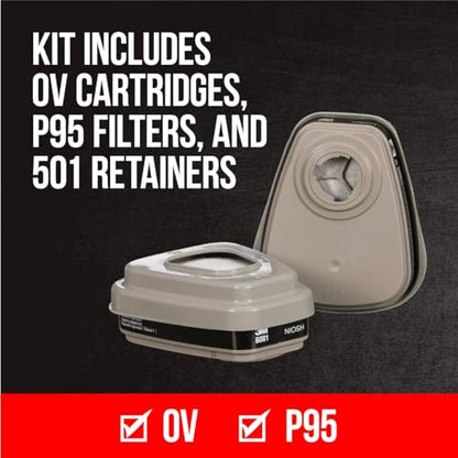 3M P95/OV Paint Project Reusable - size: 1 Count (Pack of 1)