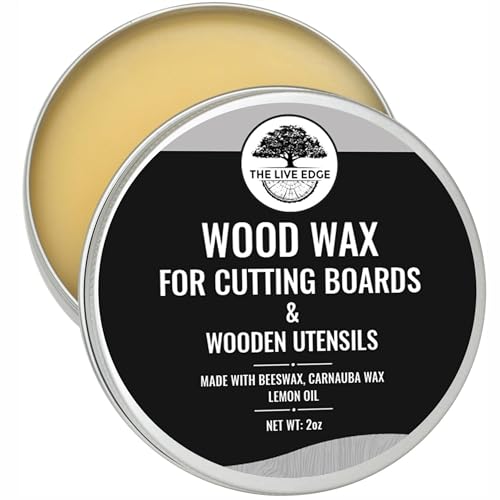 2oz Food Grade Beeswax Wood Polish For Wood Cutting Board Wax & Wooden Cooking Utensils | Carnauba Wax For Butcher Block, Cutting Board Conditioner and Furniture Polish and Cleaner - size: 2 Ounce (Pack of 1)
