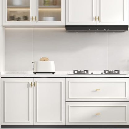 Goldenwarm 10 Pack Gold Cabinet Knobs Brushed Brass Cabinet Knobs, 2Inch - color: ‎Brushed Brass