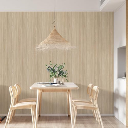 Wood Grain Contact Paper Walnut Wood Peel and Stick Wallpaper - color: Walnut, size: 15.7" x 118"
