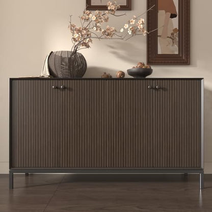 VEELIKE Dark Brown Wood Contact Paper Peel and Stick Striped Wood Wallpaper - color: Dark Brown, size: 24" x 118"