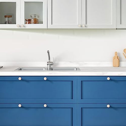 Ravinte Cabinet Knobs, 10 Pack Brushed Nickel Dresser Drawer Pulls - color: Brushed Nickel