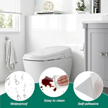 12Pcs Peel and Stick Backsplash Tiles, White Wall Panels, 23.6” x 11.8” - color: Pure White, size: 23.6" x 11.8" x 2.2mm
