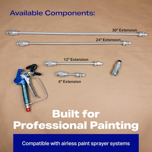 Bedford 33-4258 Quick Connect 30" Airless Spray Tip Extension Wand - size: 30" Tip Extension