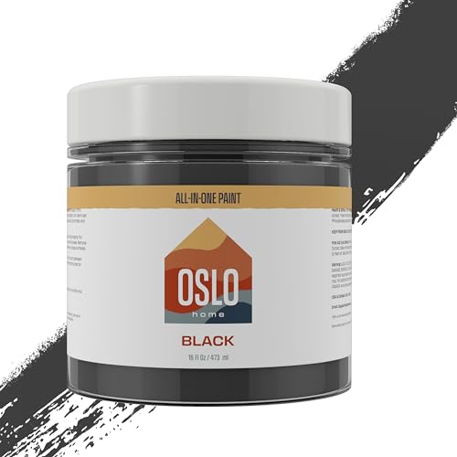 All In One Paint, Black, Pint, Matte - color: 07) Black (Matte)