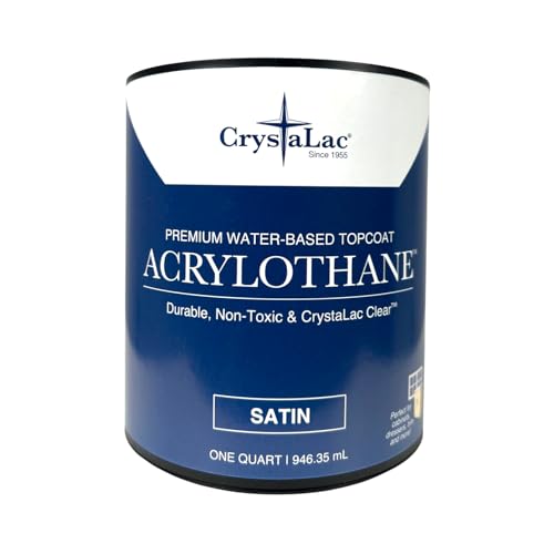 CrystaLac, Acrylothane (Clear Satin, Quart) - color: Clear Satin, size: 1 Quart