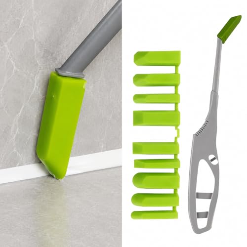 10-in-1 Caulking Tool Kit, Multi-Angle Sealant Scraper and Grout Removal Tool, Silicone Sealant Finishing Tool for Bathroom, Kitchen, Tile, Sink, Window and Wall Gap Repair
