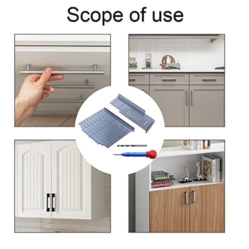 Cabinet Pull/Knob Hardware Template Tool - Plastic Pull/Knob Templates