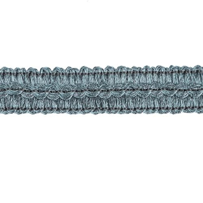 BEL AVENIR Gimp Braid Trim Cord 1.6 cm/0.63 inch Wide, 10 Yard Fabric Trim - color: Dark Gray